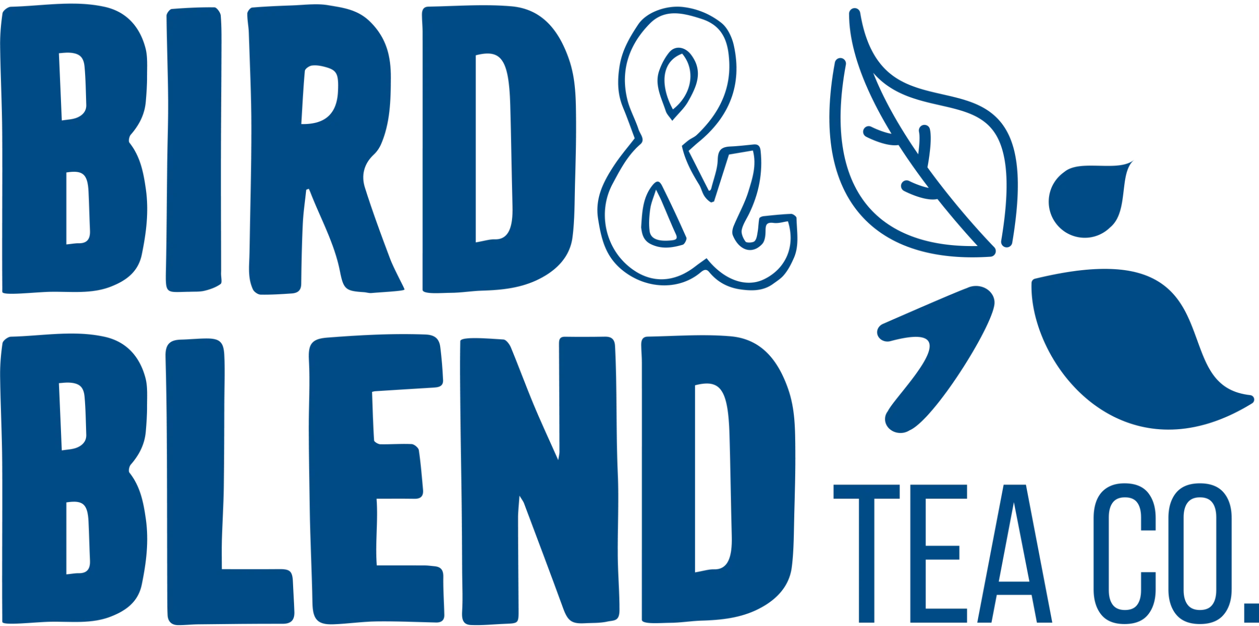 Logo of the matcha brand Bird & Blend Tea Co.