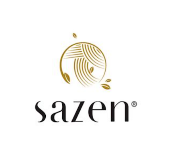 Logo of the matcha brand Sazen tea