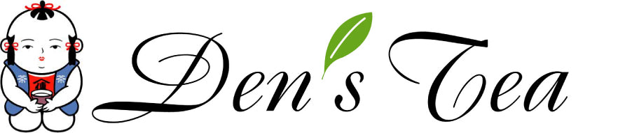 Logo of the matcha brand Den's Tea