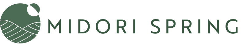 Logo of the matcha brand Midori Spring