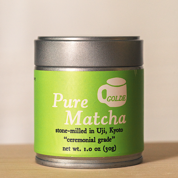 Logo of the matcha brand Pure Matcha