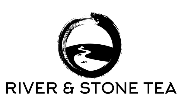 Logo of the matcha brand River & Stone Tea
