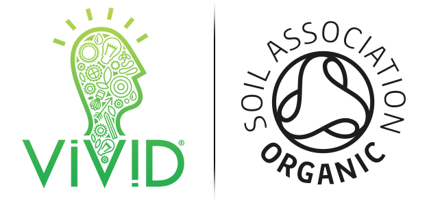 Logo of the matcha brand Vivid Matcha