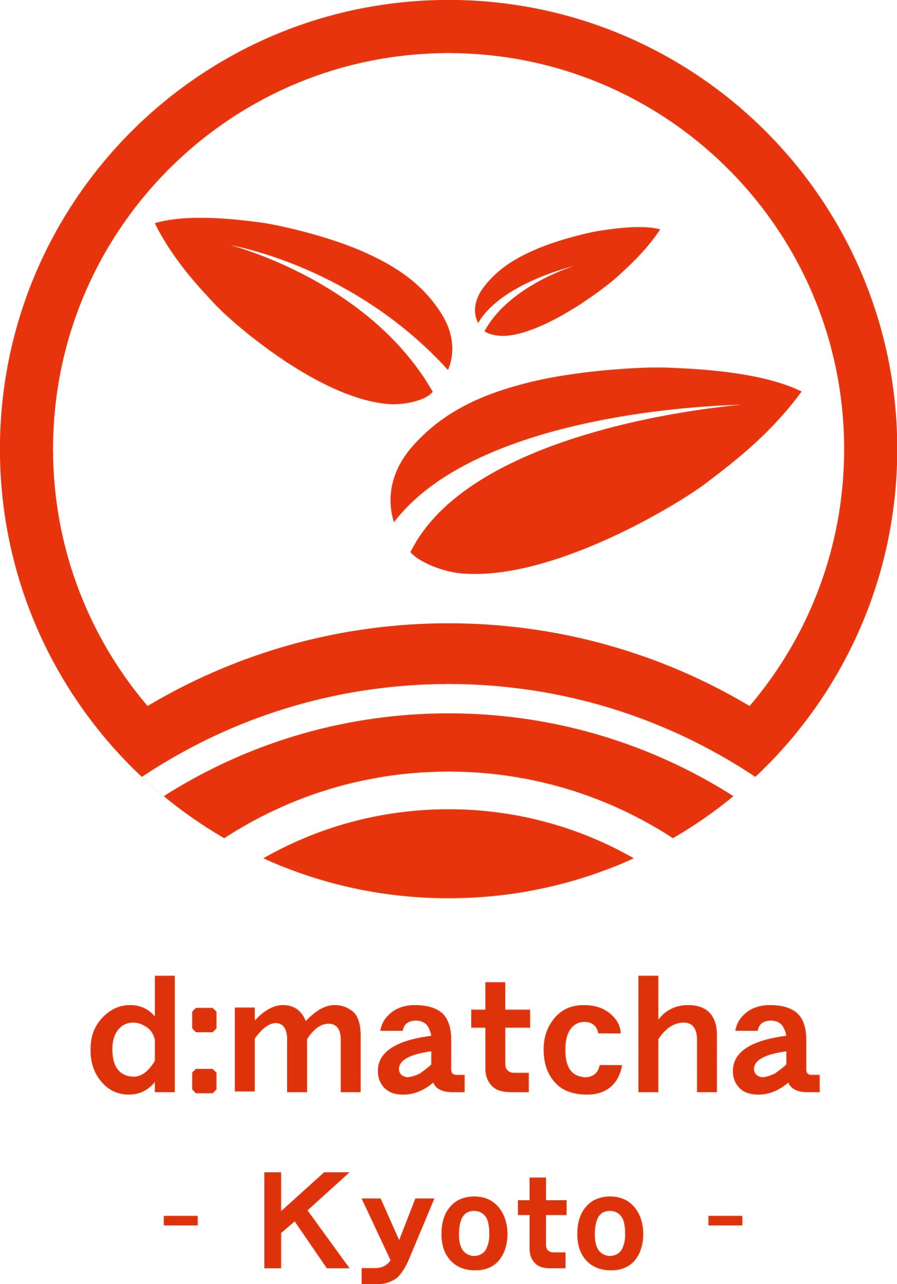 Logo of the matcha brand d:matcha Kyoto