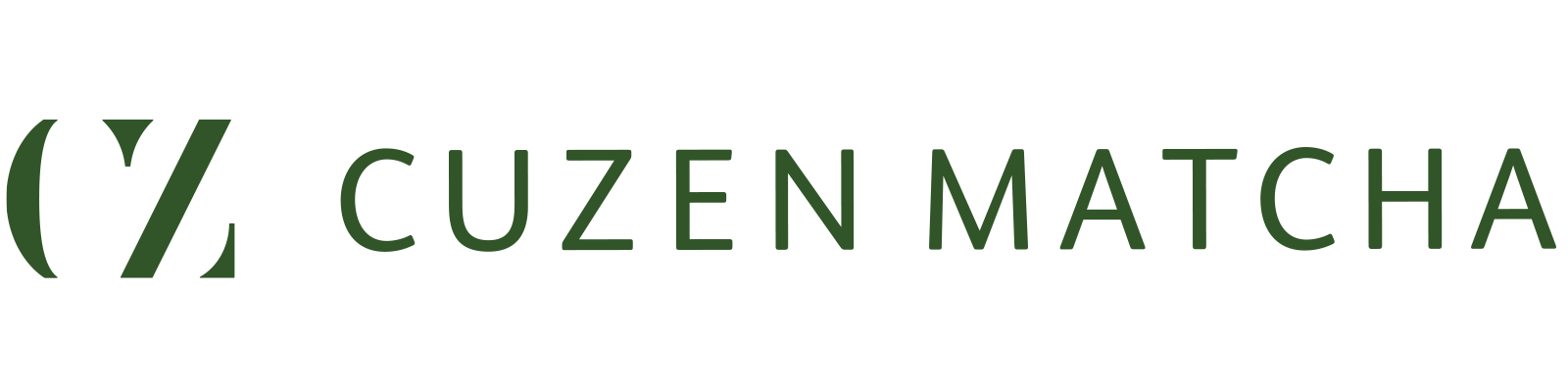 Logo of the matcha brand Cuzen Matcha
