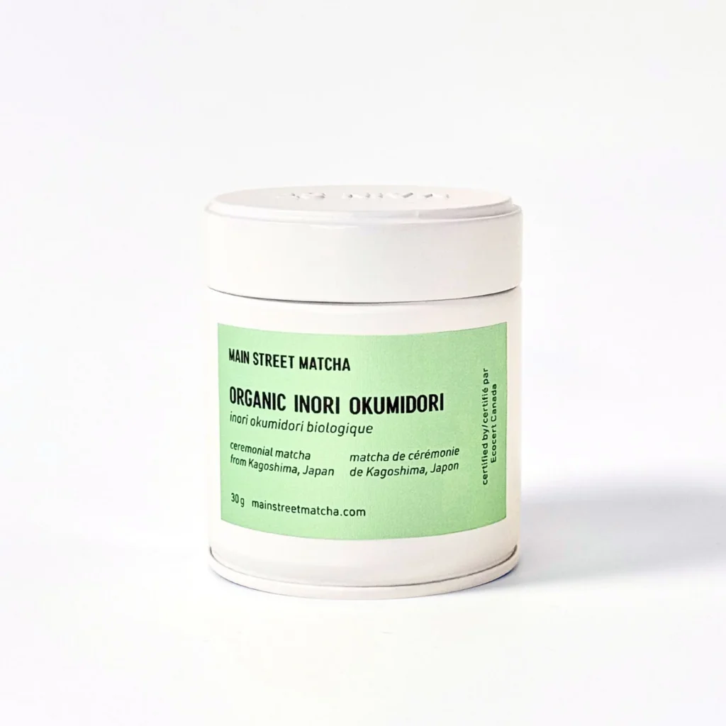 Main Street Matcha — Organic Inori Okumidori