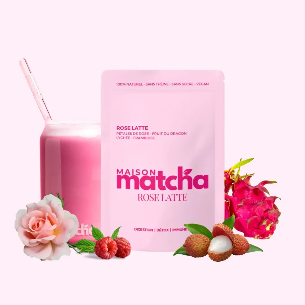 Maison Matcha — Matcha Rose Latte