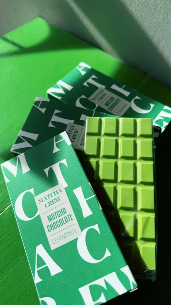 Matcha Crew — Ceremonial matcha chocolate bar 80g