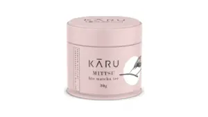 Matcha Kāru Mittsu organic matcha tin