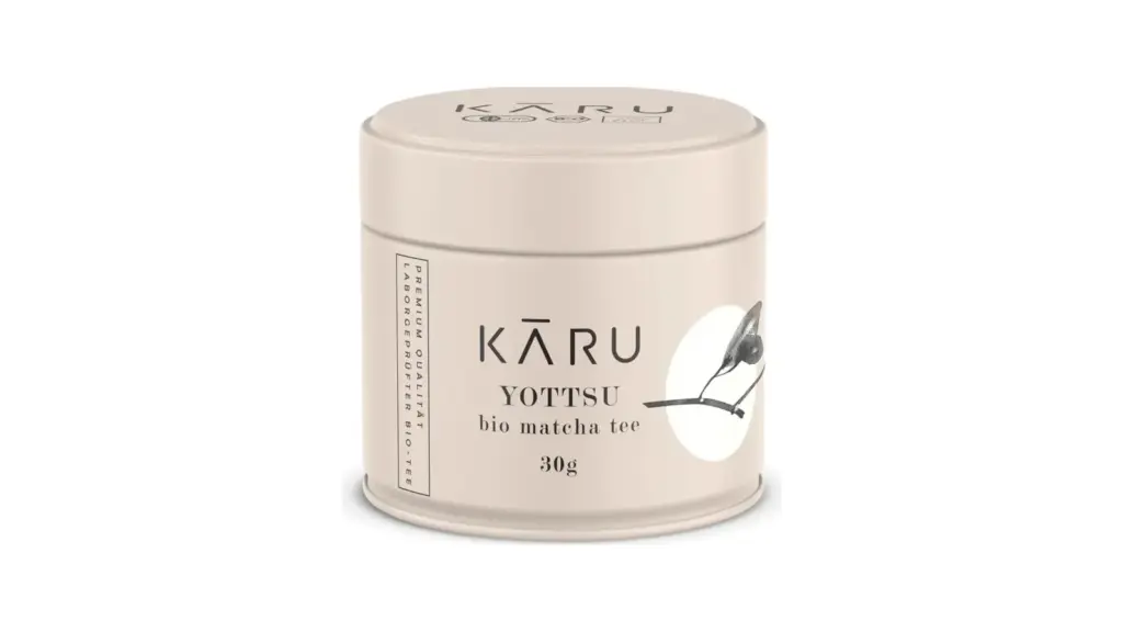 Matcha Kāru Yottsu organic matcha tin