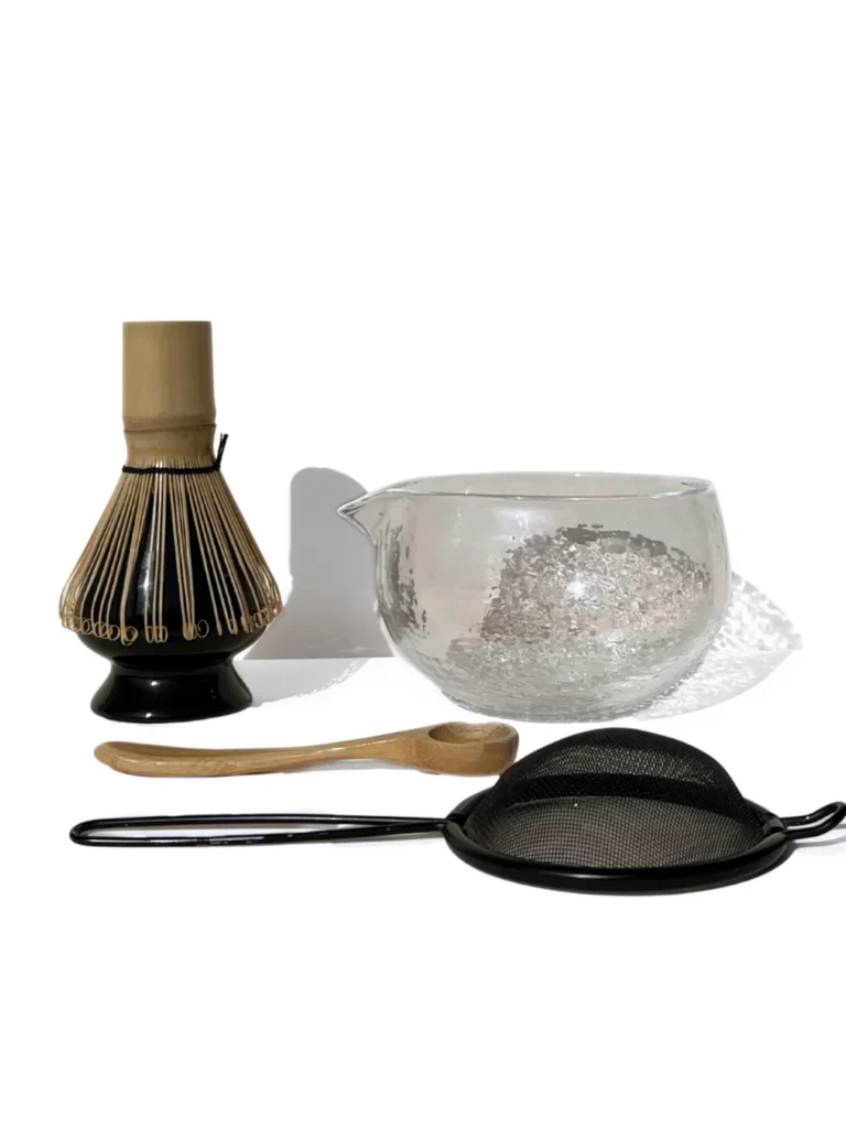Matcha Memoir — The Matcha Moment Set with Glass Spout Bowl
