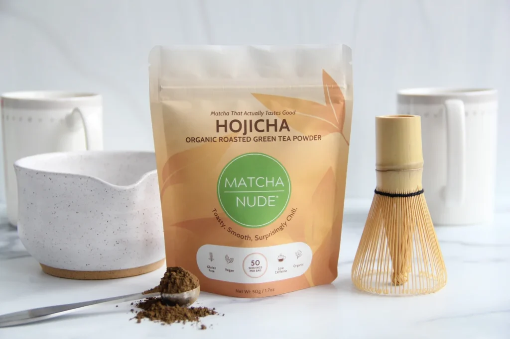 Matcha Nude — Organic Hojicha Roasted Green Tea – 50g