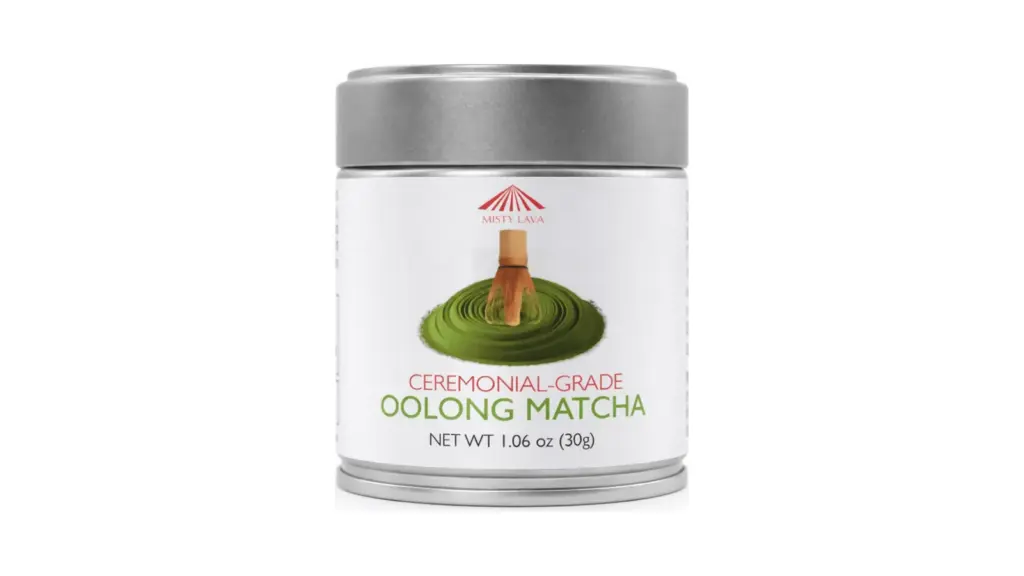 Misty Lava Ceremonial Oolong Matcha 30 g product image, fully visible on a white background