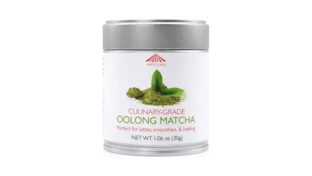 Misty Lava Culinary Oolong Matcha 30 g product image, fully visible on a white background