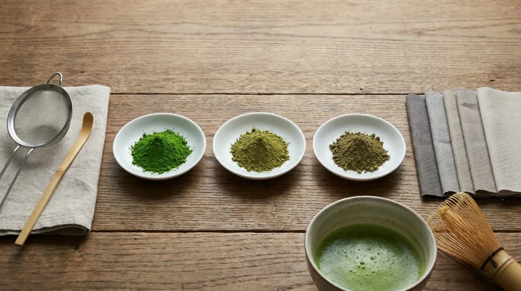 Image illustrant l'article: Matcha Quality Testing