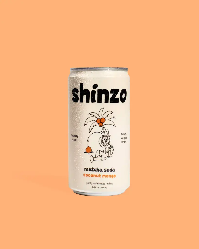 Shinzo Coconut Mango Matcha Soda