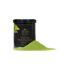 Harney & Sons Unjonotomo retail tin and matcha powder